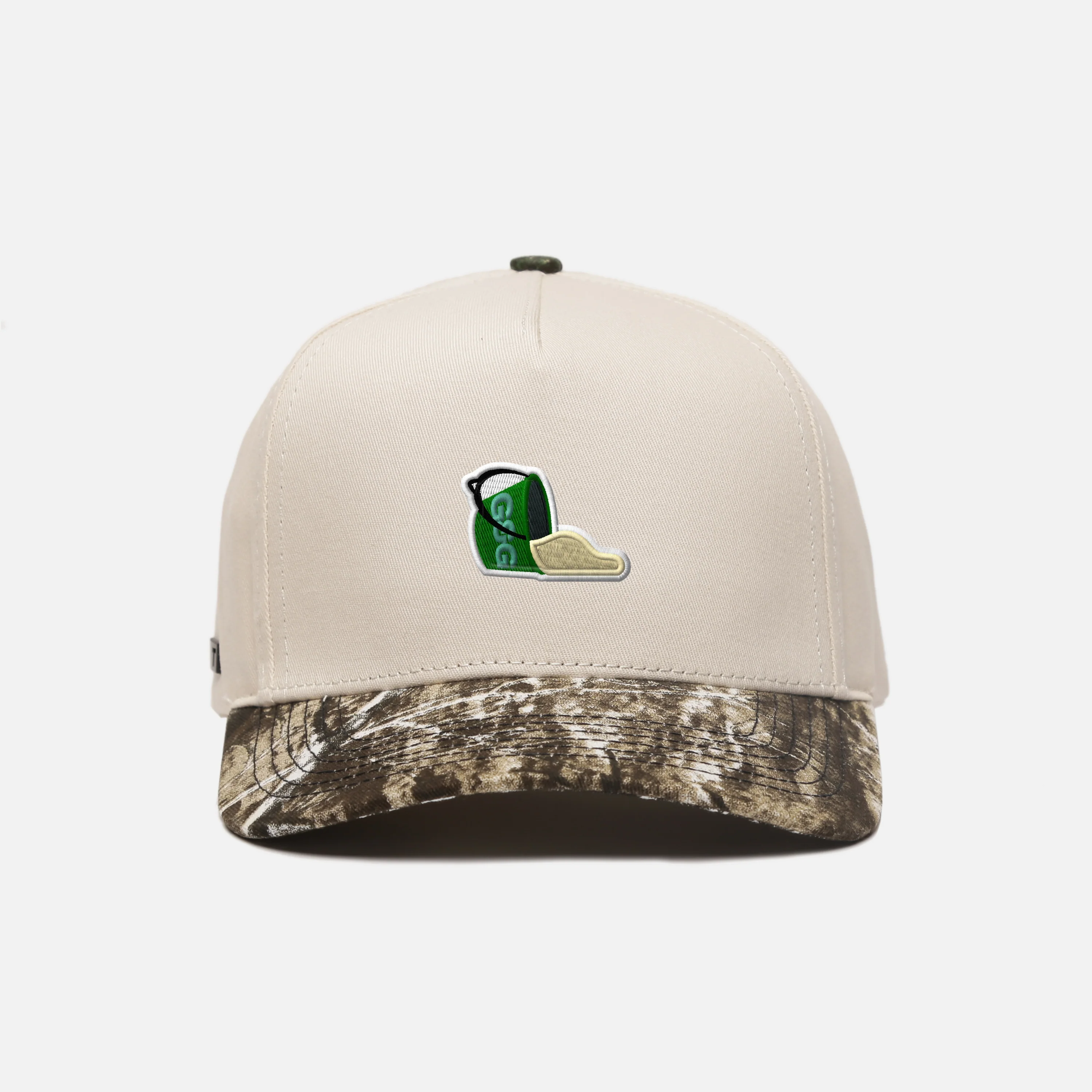 TRUE x Greens & Gains Twill Snapback - Image 3